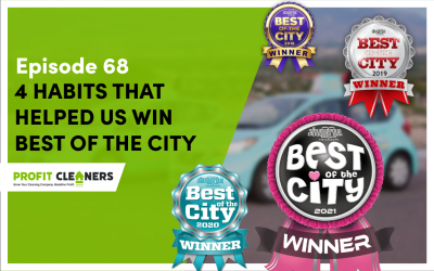 Episode 68: 4 Habits That Helped Us Win Best of the City